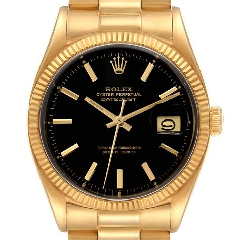 rolex datejust gold men